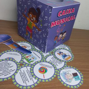 Caixa musical para atividades educativas