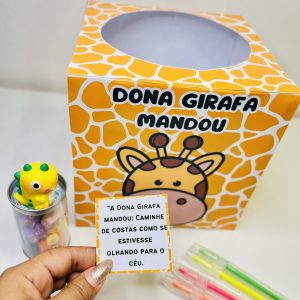 atividade lúdica com dona girafa