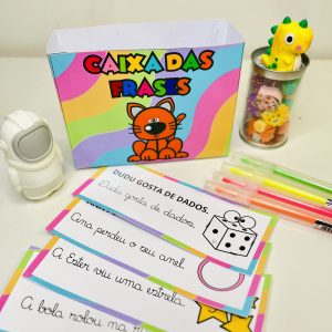 caixa das frases educativa