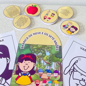 atividade educativa branca de neve