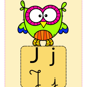atividade letra J para escrita