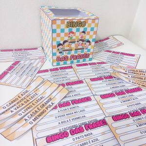 bingo das frases em atividade