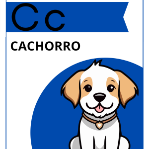 desenho de cachorro com letra C