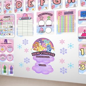 kit sala ursinhos carinhosos para crianças