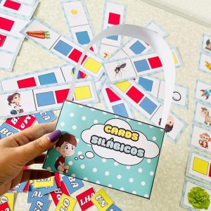 atividades com cards silábicos