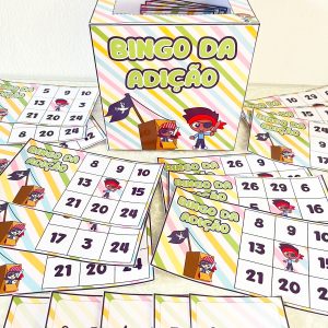 bingo da adição para alunos