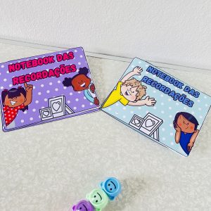 capa notebook das recordações