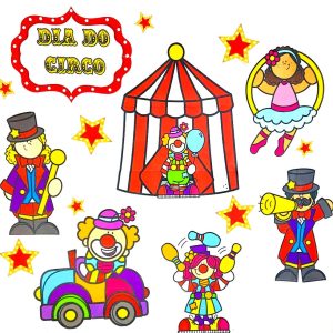 atividades do dia do circo