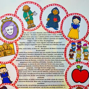 atividade pintura branca de neve