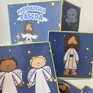 caixa temática sobre a páscoa