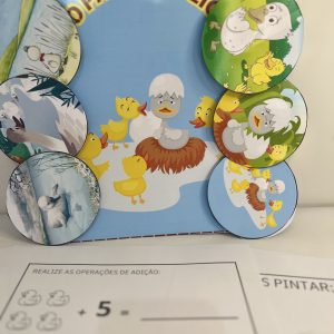atividade patinho feio com matemática