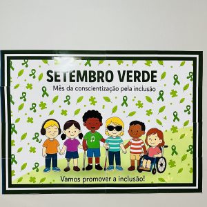 cartaz sobre setembro verde