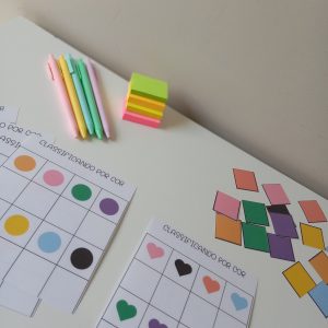 atividade de classificação por cor