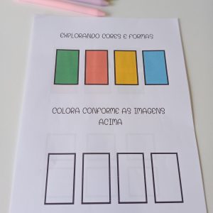 atividade de cores e formas