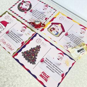 cartões de natal para atividades escolares