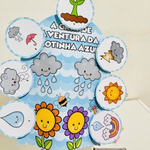 atividade gotinha azul