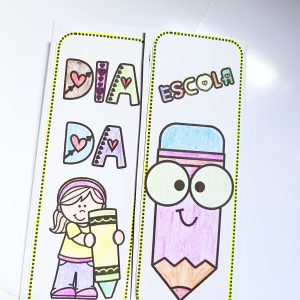 lapbook dia da escola colorido