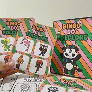 bingo do folclore para crianças