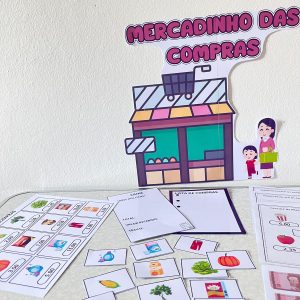 atividade mercadinho das compras