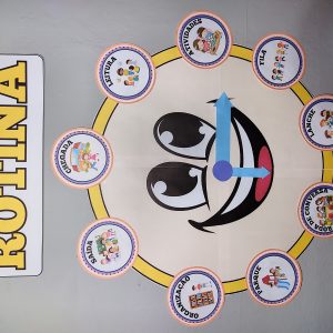relogio da rotina educativa